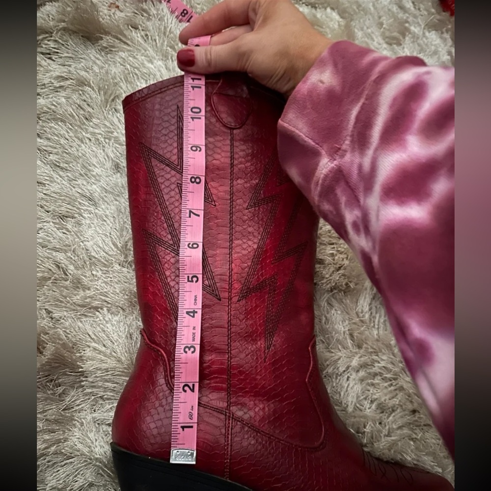 Chinese Laundry Josea Red Western Boot - Picture 4 of 4